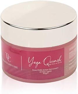The Bath and Care Yoga Quench Water Cream Moisturizer for Face, Hydrating Gel for Oily, Dry & Combination Skin, Lightweight & Non-Sticky Formula, Daily Use Nourishing Water-Based Cream – 50gm