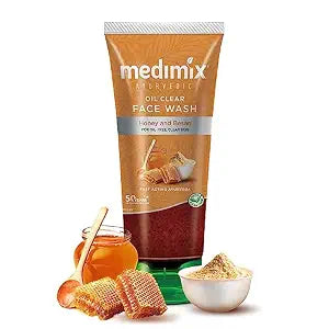 Medimix Ayurvedic Oil clear Face Wash for youthful and glowing skin | 100ML