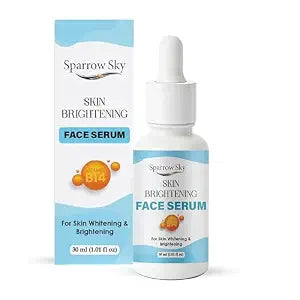 Skin Brightening Serum 30ml – Whitening, Glowing, Anti-Aging Face Serum for Even, Radiant 