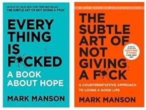BUNGLE THE SUBTLE ART OF NOT GIVING A FCK + EVERYTHING IS FCKED Books – Self-Help for Mental Clarity, Personal Development Guide to Happiness(Pack of-2)