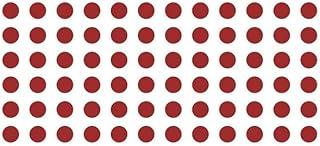 Sunaina New Gold Sticker Kumkum Forehead Round Bindis Velvet Pottu/Bindi Box With 15 Cards/Flaps For Women & Girls (GM007, Maroon)