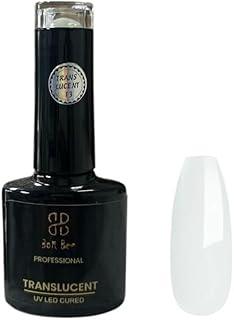 Kreni Builder Gel professional translucent uv led cured for Nails Gel Polish for Nail Thickening Extension Gel Natural Color Strengthener Gel Polish for Art Base Coat (Milky White #013, 7ml)