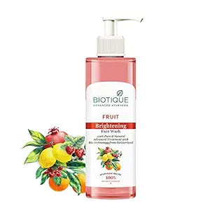 Biotique Fruit Brightening Face Wash | 200ML