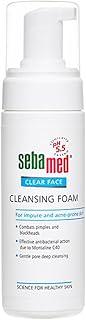 Sebamed Clear Face Cleansing Foam for Acne prone Skin 150 ml I pH 5.5 I Gentle, Effective hydrating cleanser for pimples | Face wash |men & womenl Oil Free l Clinically proven l Toxin free