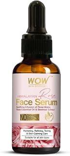 WOW Skin Science Hydrating Himaliyan Rose Face Serum | Rose Essential Oil & Beetroot | Vitamin B5 & E for Repair, Blemishes, Toning & Bright Skin | Paraben Free | For Women & Men | 30 ml