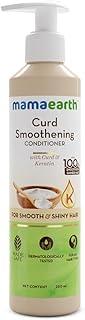 Mamaearth Curd Smoothening Conditioner For Women And Men; With Curd & Keratin For Smooth & Shiny Hair- 250 Millilitre; Nourishes Dry Hair & Controls Frizz, Coconut