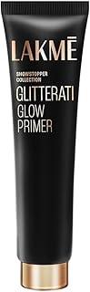 Lakme Unreal Glow Primer, infused with luminescent pearls, lightweight sheer texture, long-lasting makeup (30ml)