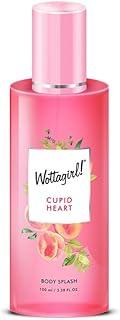 Wottagirl Cupid Heart Body Splash for Women | Fruity & Floral Fragrance with Melon, Vanilla & Jasmin | Long-Lasting Mist | Ideal for Indian Weather | 100ml