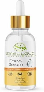 Smellgud Cosmetics 16% Vitamin C Face Serum (Advanced) – Brightening & Anti-Aging Serum with Vitamin E, Ferulic Acid & Fullerenes for Radiant, Even-Toned Skin – 20ml