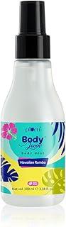 Plum BodyLovin Hawaiian Rumba Body Mist for Women | Refreshing Long Lasting Tropical Fragrance | Perfume Body Spray for Women | Vegan & Paraben Free | Travel Friendly Beachy Fresh Scent | 100ml