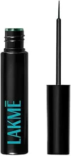 Lakme 9 to 5 Eyeconic Liquid Eyeliner Matte Finish, Waterproof, Smudgeproof, & TranserproofEyeliner that lasts 24 Hrs, Green, 4.5 ml