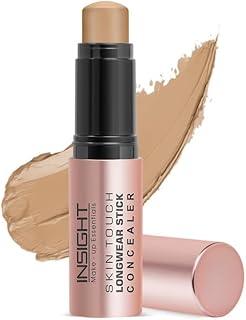 Insight Cosmetics Skin Touch Longwear Concealer|Lightweight, Full Coverage Foundation With Natural And Dewy Finish For Face Makeup|Easy To Apply With Hand Stick Applicator, 5gm(CR122-MN30)