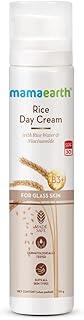 Mamaearth Rice Day Cream for daily use, With Rice Water & Niacinamide for Glass Skin - 50 g