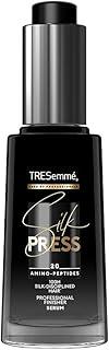 TRESemme Silk Press Hair Serum |72 Hr Frizz Control for Smooth, Straight Hair & Shine| 38ml