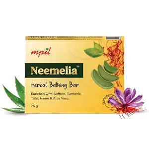 MPIL Neemelia Herbal Bathing Bar | 75GMS