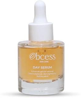 Obcess Day Serum 30ml - Skin Lightening & Pore Refining | Boosts Cellular Renewal & Deep Exfoliation | Paraben & Sulphate Free | Brightens & Smoothens Skin for Radiant Glow (Pack of 1)