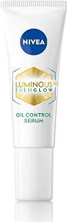 NIVEA Luminous Even Glow Oil Control Face Crème & Moisturiser Serum with Thiamidol (60X more effective than Vitamin C), Salicylic Acid, Hyaluronic Acid, Green Tree extracts for Dark Spots Reduction & Hydration| 10ml