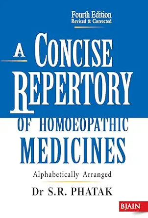 A Concise Repertory of Homoeopathic Medicines 4th Edition Revised and Corrected | 300GMS