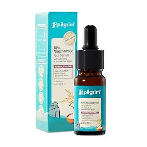 Pilgrim 10% Niacinamide Face Serum for Acne Marks & Glass Skin Glow - 10ml