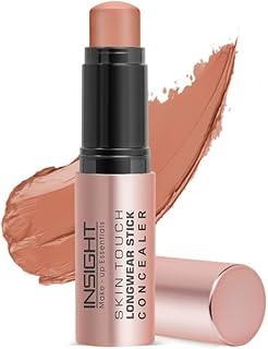 Insight Cosmetics Skin Touch Longwear Concealer|Lightweight, Full Coverage Foundation With Natural And Dewy Finish For Face Makeup|Easy To Apply With Hand Stick Applicator, 5gm(CR122-DARK ORANGE)