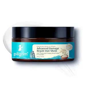 Pilgrim Unscented Korean Rice Water & Collagen Advanced Damage Repair Mask - 200ml