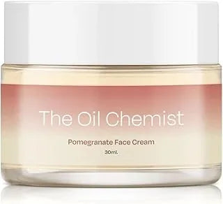 The Oil Chemist Pomegranate Anti-Aging Cream Reduce Wrinkles, Fine Lines, and Age Spots | Face Moisturization for Youthful, Radiant Skin | Paraben-Free |For Men & Women, 30ml