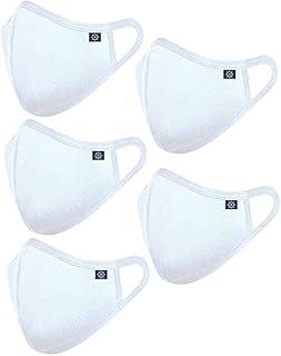 Stylazo Cotton Anti Pollution 3 Layer Reusable Washable,Reusable Cotton Face Mask Face Mask (Pack Of 5)