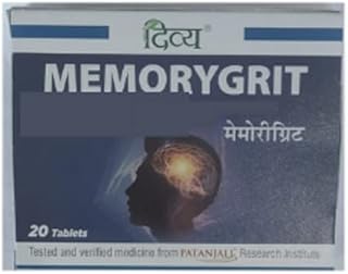 Patanjali Divya Memorygrit 20 Tab Pack of 1