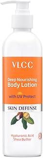 VLCC Deep Nourishing Body Lotion with UV Protect - 350ml | Hyaluronic Acid & Shea Butter | UV Protection | Winter Skin Protection | Intense Moisturization & Nourishment