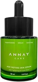 Annay Care Age Defying Skin Serum Anti-Wrinkle, Skin Firming, Brightening, and Hydrating Formula for All Skin Types Enriched with Vitamins and Antioxidants 30 ml