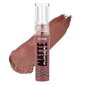 MARS Matte Muse Mousse Lipstick (3ml) (05-EMPRESS) with Doe-Foot Applicator