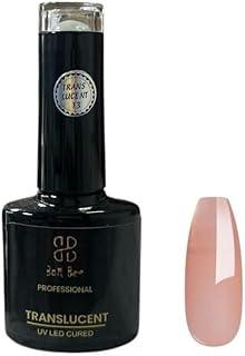 Nail Builder Gel professional translucent uv led cured for Nails Gel Polish for Nail Thickening Extension Gel Natural Color Strengthener Gel Polish for Nail Art Base Coat