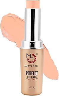 MATT LOOK Perfect Concealer Stick for Dry Skin | Oil-Free | Non-Greasy | Dark Circle Under Eye Cream | Lightweight Formula | Face Makeup for All Skin Types - Give -Me-Sun (8gm)