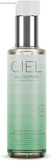 CIEL Oil Control Face Wash - 100 ml | For Oily, Acne Prone, Sensitive Skin | Deep Cleansing | Salicylic Acid + Green Tea + Aloe Vera | Hydrating & Gentle Face Wash for Oily Skin