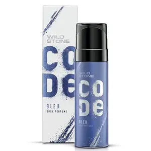 WILD STONE CODE Bleu Body Spray Perfume For Men, 150 Ml