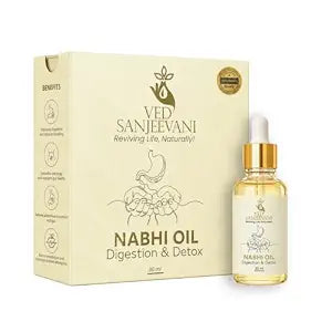 Ved Sanjeevani Digestion & Detox Nabhi Oil | 30ML