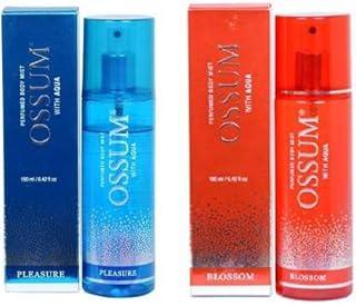 OSSUM pleasure+blossom Deodorant Spray - For Men & Women (115 ml, Pack of 2)