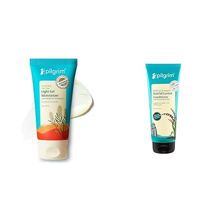 Pilgrim Australian Tea Tree Light Gel moisturizer for face for oily & acne prone skin with