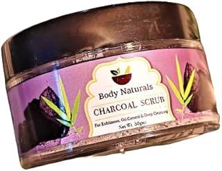 HERBS4U by BODY NATURALS Anti-Pollution, Oil Control Charcoal Scrub (50 Gms)