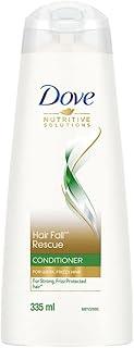 Dove Hair fall^ Rescue 1-min Conditioner with Bio-Protein Care and Amino Protein for weak and breakage prone hair 335ml,for upto 72 hours* of effortlessly detangled, stronger hair