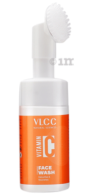 VLCC Vitamin C Foaming Face Wash pump bottle of 100 ml face wash