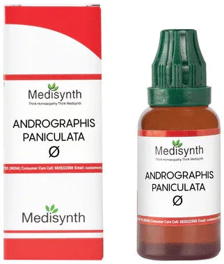 Medisynth Andrographis Paniculata Q bottle of 30 ml mother tincture