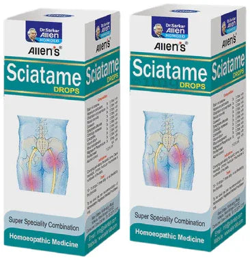 Allen's Sciatame Drop (30ml Each) combo pack of 2 bottles