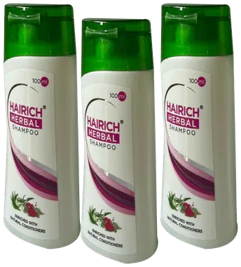Capro Hairich Herbal Shampoo (100ml Each) combo pack of 2 bottles