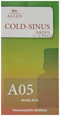 Allen A05 Cold-Sinus Drop bottle of 30 ml drop