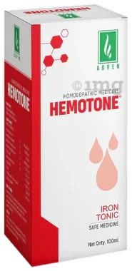 Adven Hemotone Iron Tonic bottle of 100 ml tonic