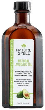 Nature Spell Natural Avocado Oil bottle of 150 ml oil