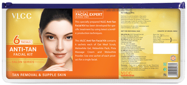 VLCC Natural Sciences Salon Series Facial Kit Anti-Tan box of 300 gm kit