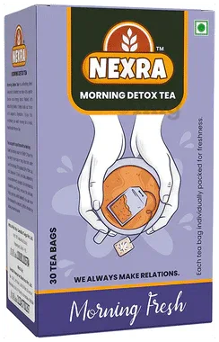 Nexra Morning Detox Tea Bag (2gm Each) box of 30 tea bags