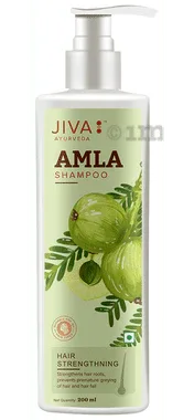 Jiva Amla Shampoo bottle of 200 ml shampoo